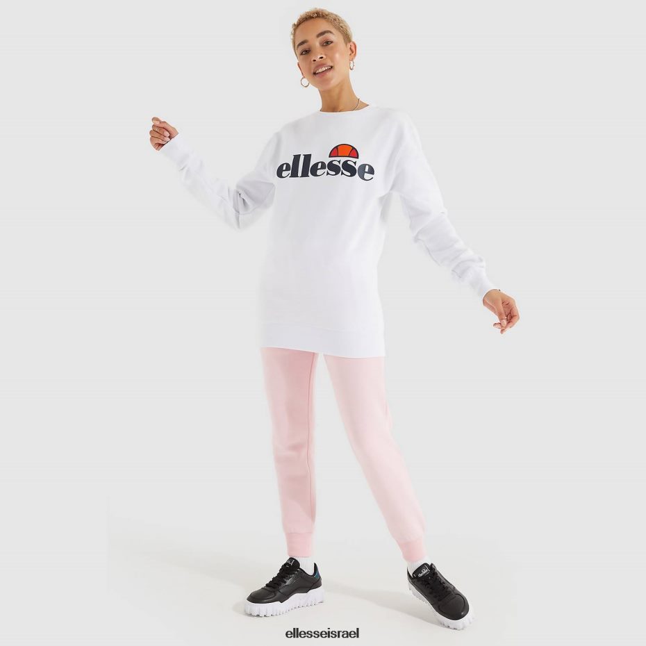 Ellesse הַלבָּשָׁה לבן נשים סווטשירט אגטה 8T0ZPV31