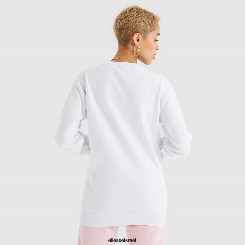 Ellesse הַלבָּשָׁה לבן נשים סווטשירט אגטה 8T0ZPV31