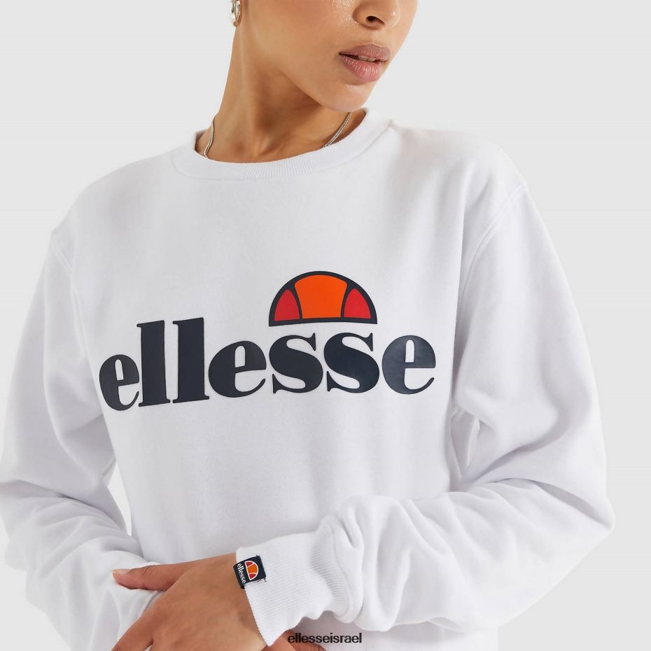 Ellesse הַלבָּשָׁה לבן נשים סווטשירט אגטה 8T0ZPV31