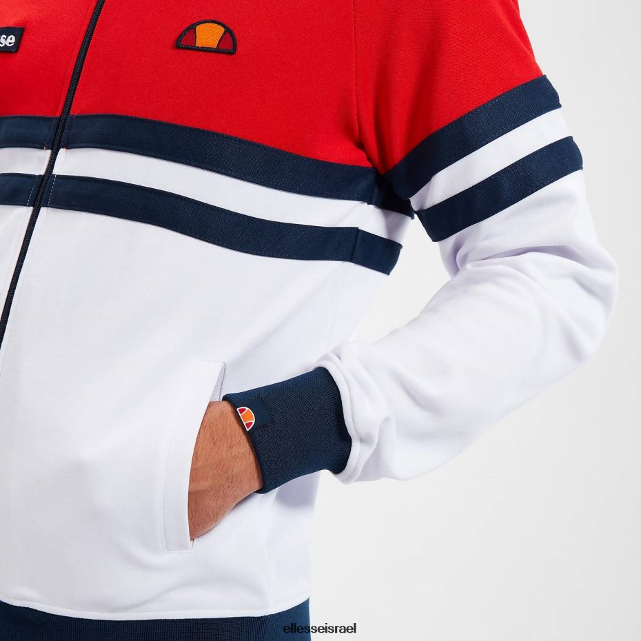 Ellesse הַלבָּשָׁה אדום/לבן/צי גברים רצועת רימיני 8T0ZPV323