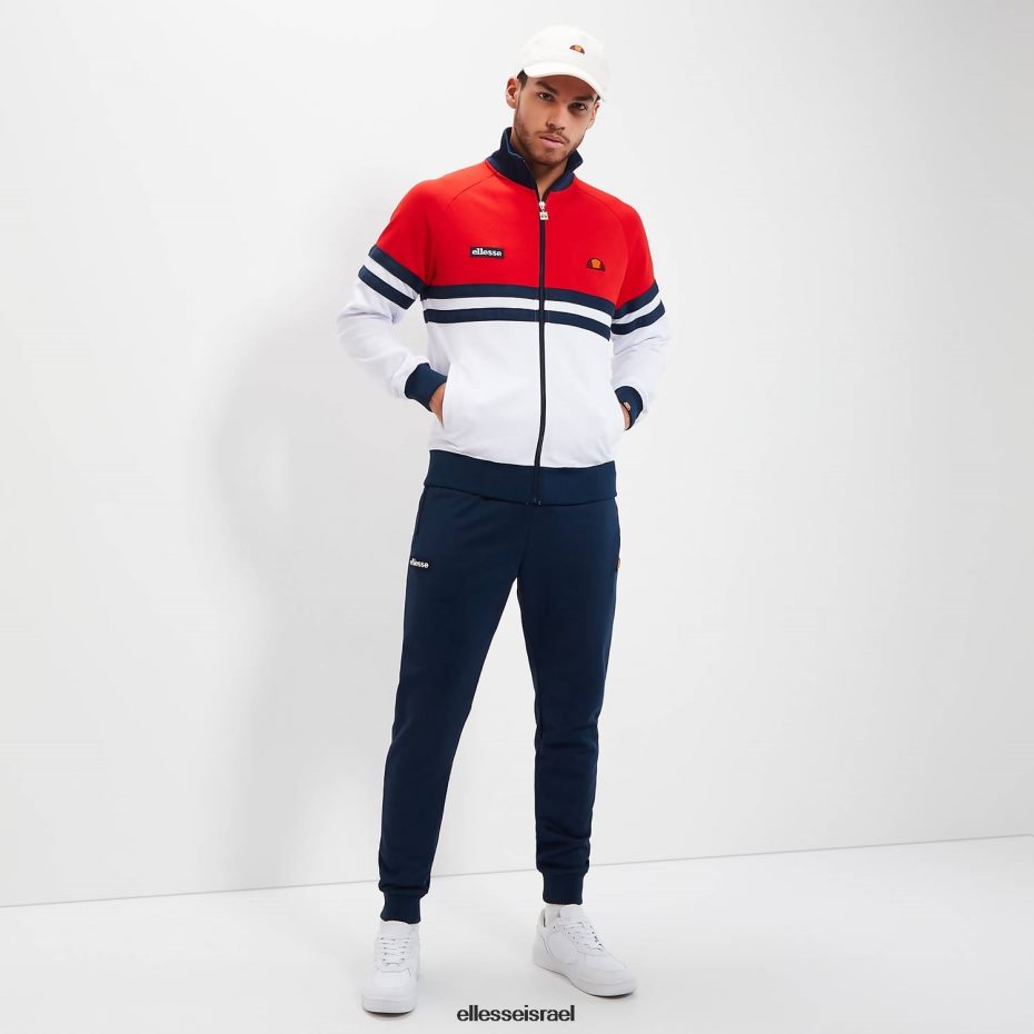 Ellesse הַלבָּשָׁה אדום/לבן/צי גברים רצועת רימיני 8T0ZPV323