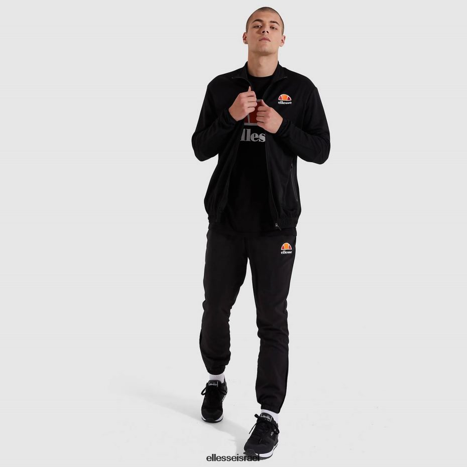 Ellesse הַלבָּשָׁה שָׁחוֹר גברים רצועת מרזו 8T0ZPV326