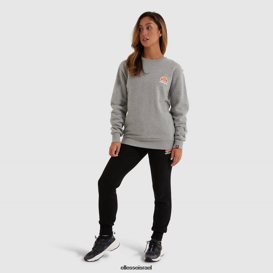 Ellesse הַלבָּשָׁה חוואר אפור נשים סווטשירט של האברפורד אפור 8T0ZPV32