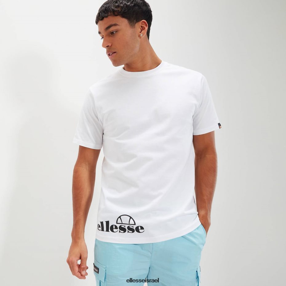 Ellesse הַלבָּשָׁה לבן גברים סרן טי 8T0ZPV334