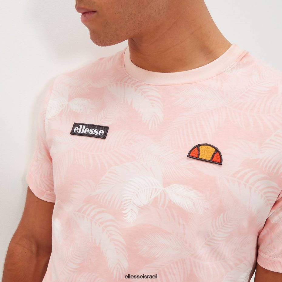 Ellesse הַלבָּשָׁה ורוד בהיר גברים כריסטיה טי 8T0ZPV339