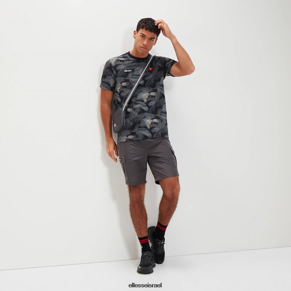 Ellesse הַלבָּשָׁה שָׁחוֹר גברים כריסטיה טי 8T0ZPV340