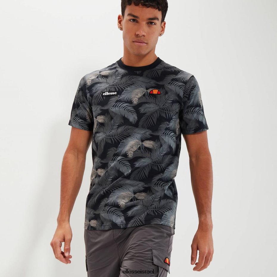 Ellesse הַלבָּשָׁה שָׁחוֹר גברים כריסטיה טי 8T0ZPV340