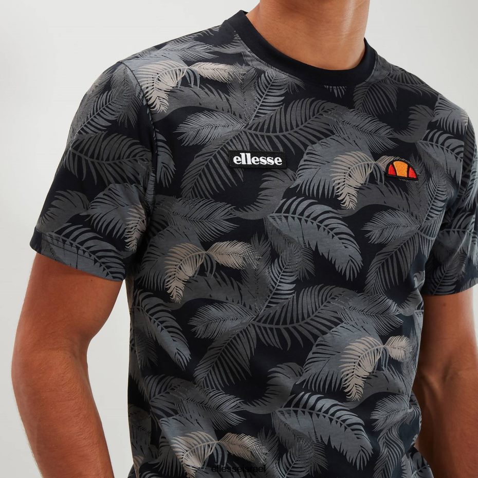 Ellesse הַלבָּשָׁה שָׁחוֹר גברים כריסטיה טי 8T0ZPV340