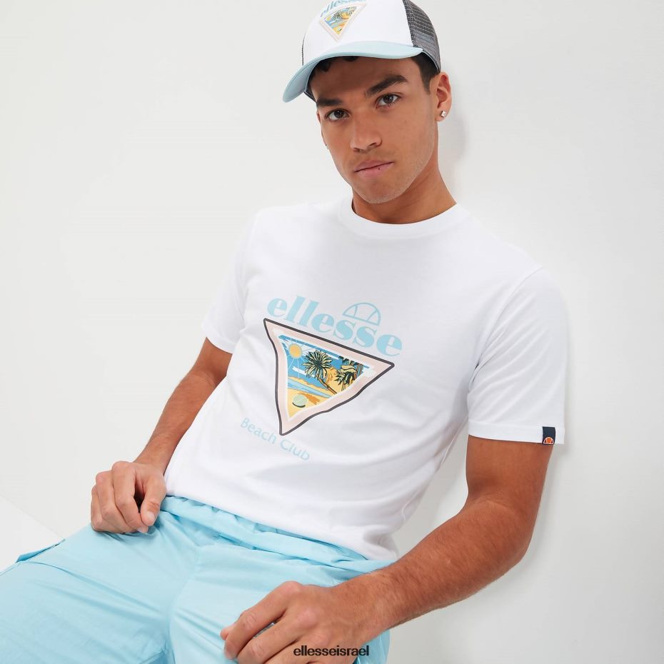 Ellesse הַלבָּשָׁה לבן גברים טי פבלו 8T0ZPV341