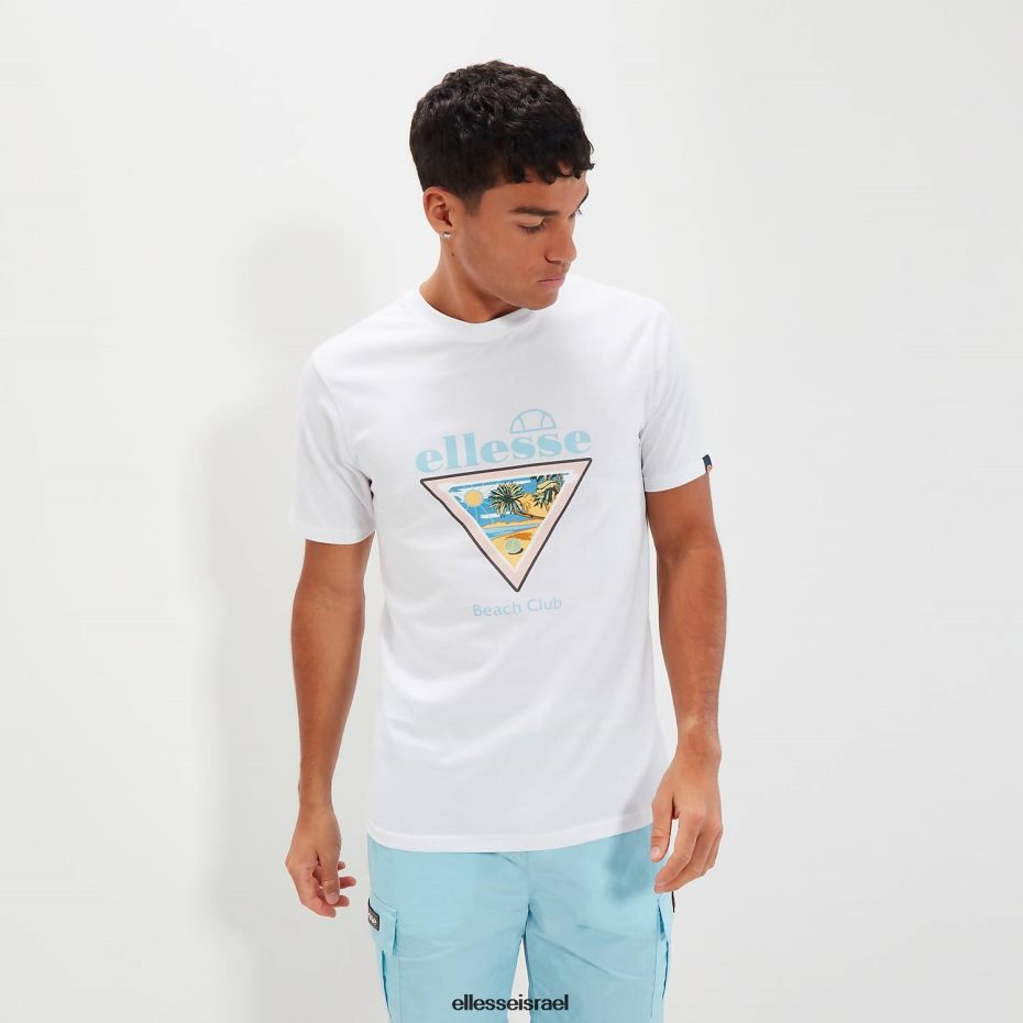 Ellesse הַלבָּשָׁה לבן גברים טי פבלו 8T0ZPV341
