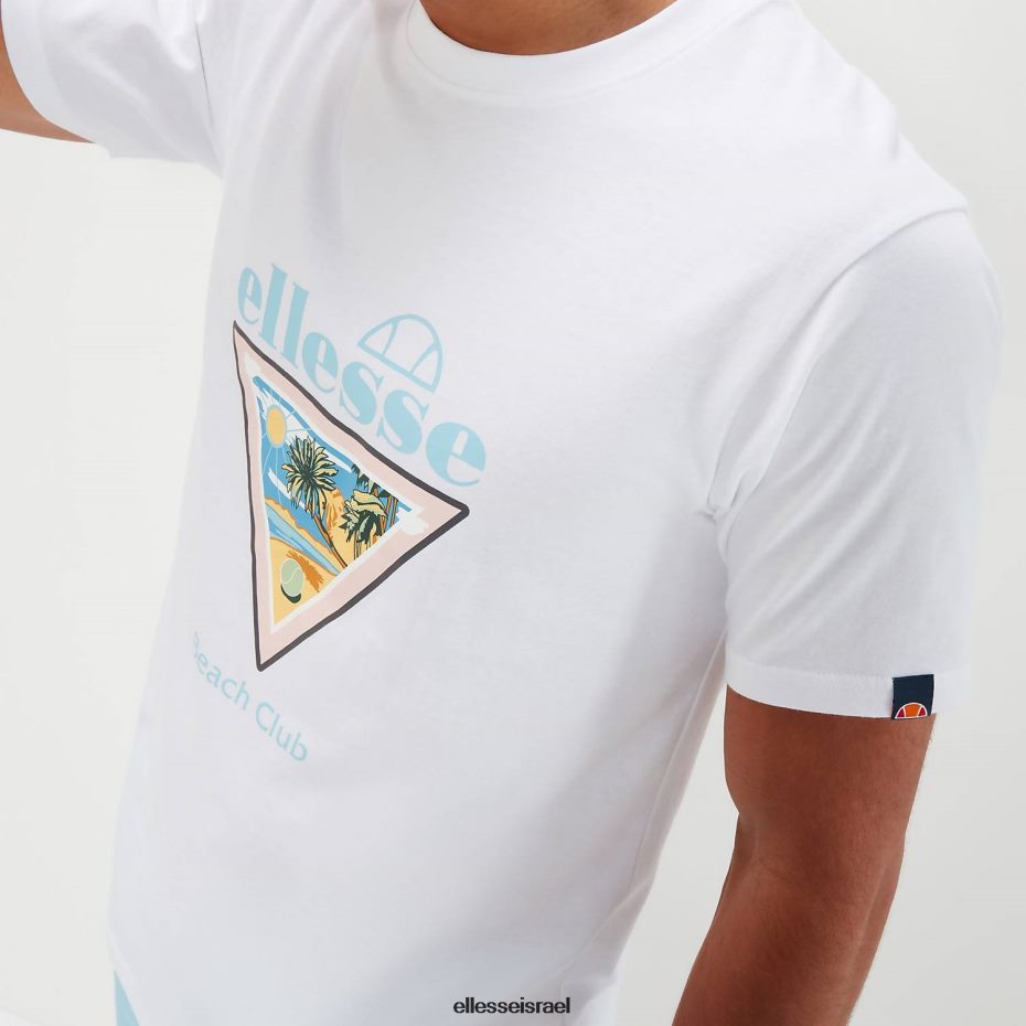 Ellesse הַלבָּשָׁה לבן גברים טי פבלו 8T0ZPV341