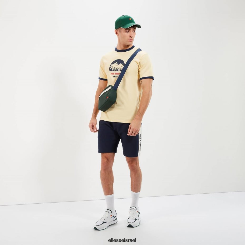 Ellesse הַלבָּשָׁה צהוב בהיר גברים טי דארה 8T0ZPV342
