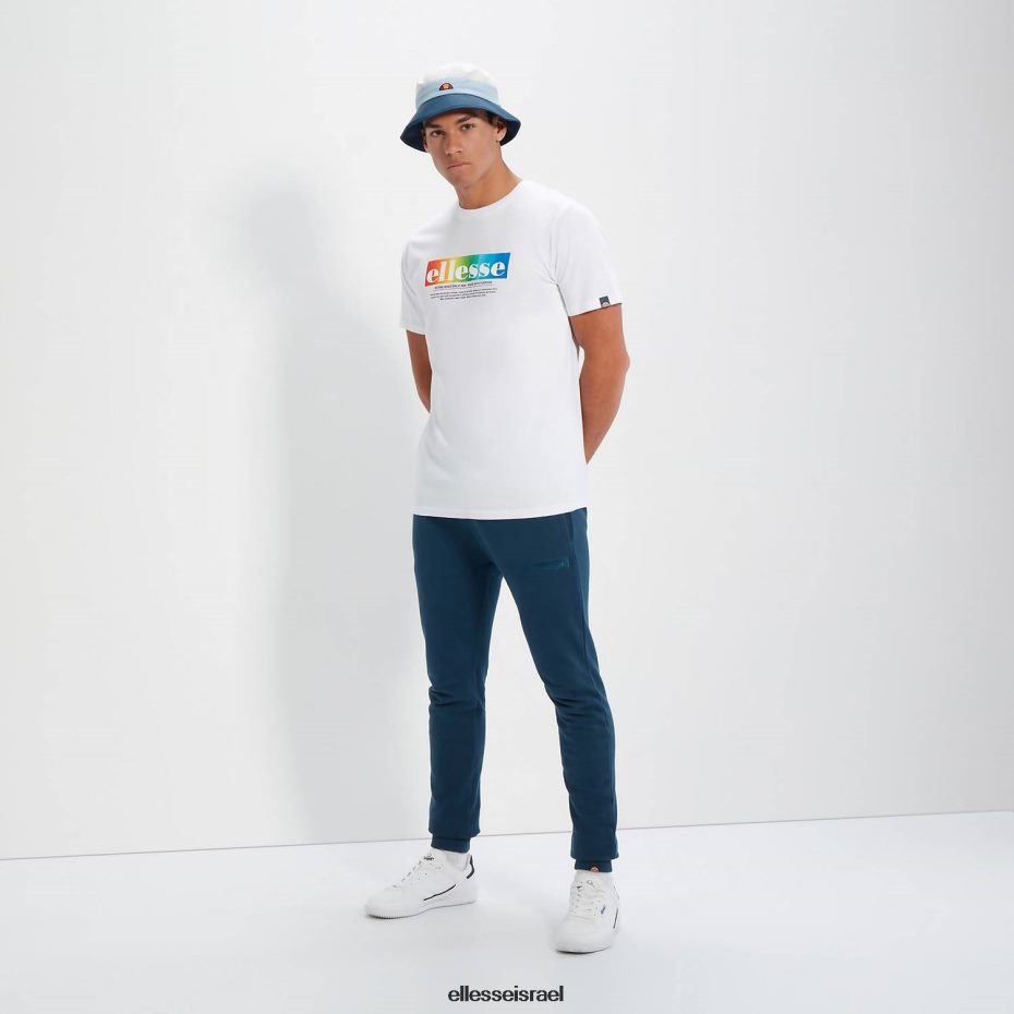 Ellesse הַלבָּשָׁה לבן גברים טי אלגריו 8T0ZPV357
