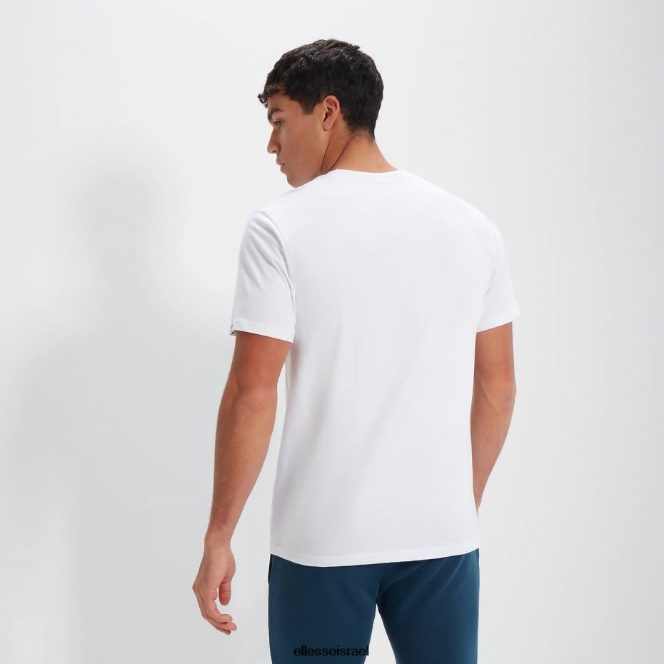 Ellesse הַלבָּשָׁה לבן גברים טי אלגריו 8T0ZPV357