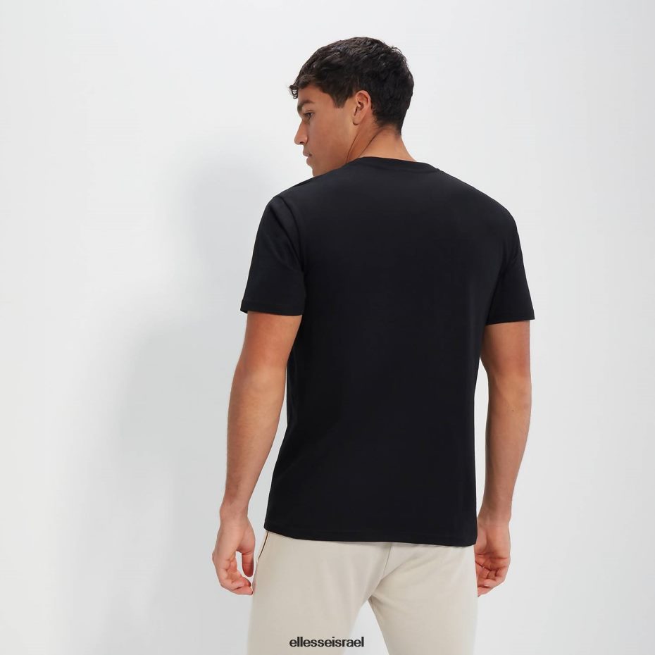 Ellesse הַלבָּשָׁה שָׁחוֹר גברים טי אלגריו 8T0ZPV358