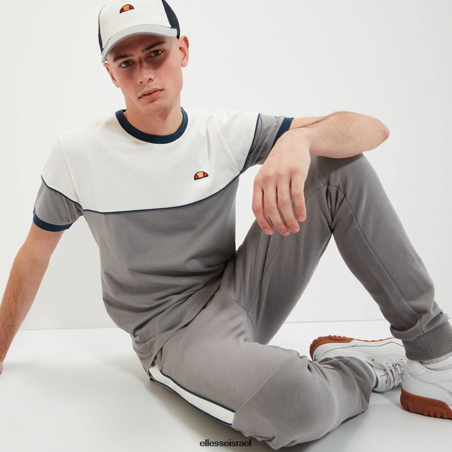 Ellesse הַלבָּשָׁה אפור גברים טי קאבנה 8T0ZPV359