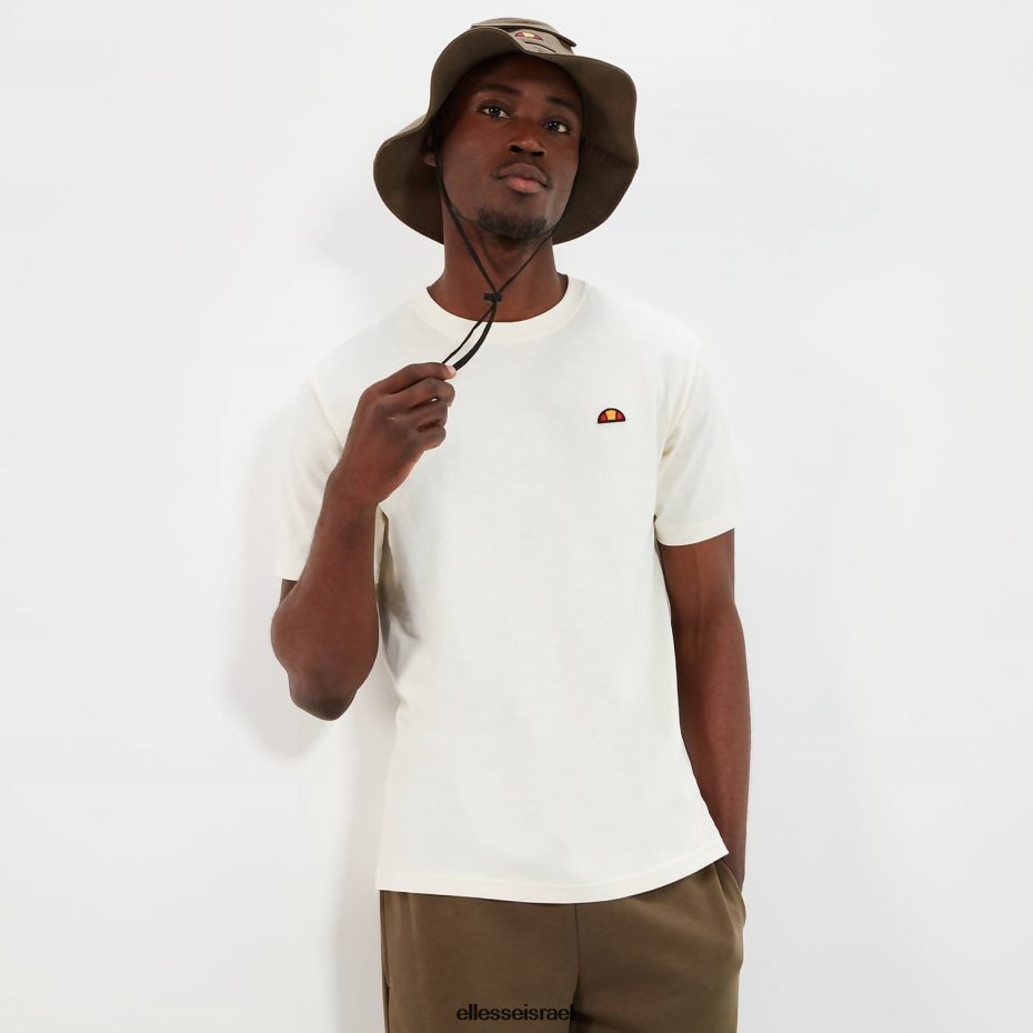 Ellesse הַלבָּשָׁה צבע קרם גברים טי ססטרה 8T0ZPV360