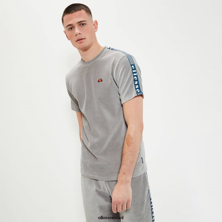 Ellesse הַלבָּשָׁה אפור גברים טי מדורי 8T0ZPV362