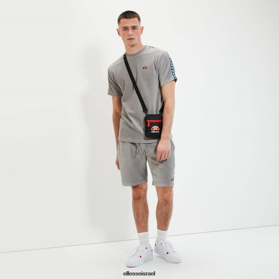 Ellesse הַלבָּשָׁה אפור גברים טי מדורי 8T0ZPV362