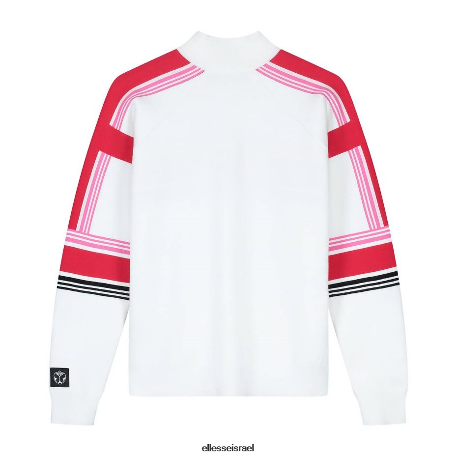 Ellesse הַלבָּשָׁה לבן נשים סווטשירט סרוג של מחר 8T0ZPV36