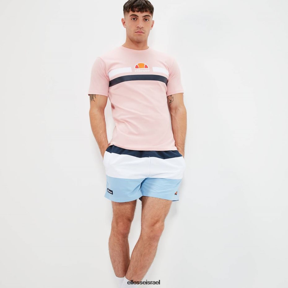 Ellesse הַלבָּשָׁה ורוד בהיר גברים טי אפרל 8T0ZPV370