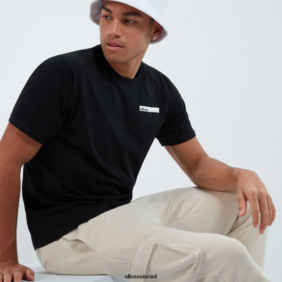 Ellesse הַלבָּשָׁה שָׁחוֹר גברים מטא טי 8T0ZPV371