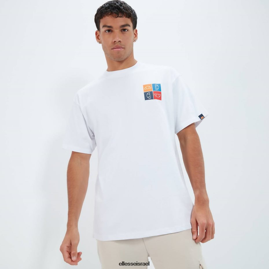 Ellesse הַלבָּשָׁה לבן גברים רולטו טי 8T0ZPV372