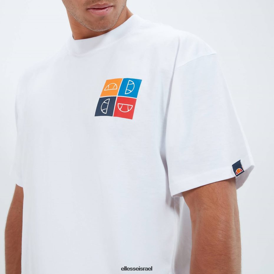 Ellesse הַלבָּשָׁה לבן גברים רולטו טי 8T0ZPV372