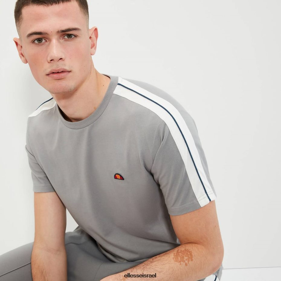 Ellesse הַלבָּשָׁה אפור גברים טי קפורסו 8T0ZPV377