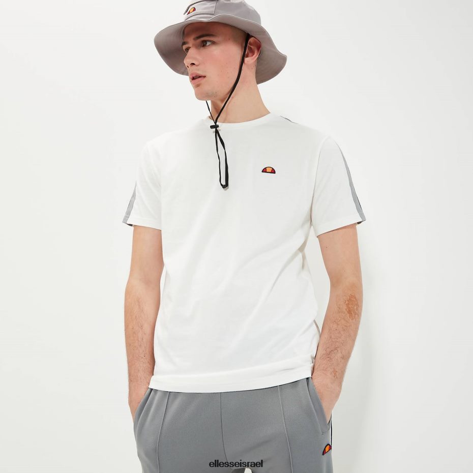 Ellesse הַלבָּשָׁה צבע קרם גברים טי קפורסו 8T0ZPV379