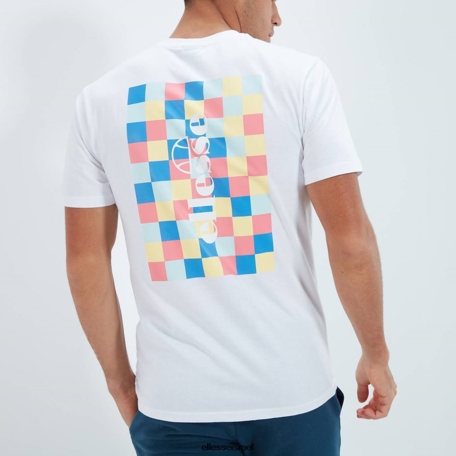 Ellesse הַלבָּשָׁה לבן גברים טי צ'לו 8T0ZPV381