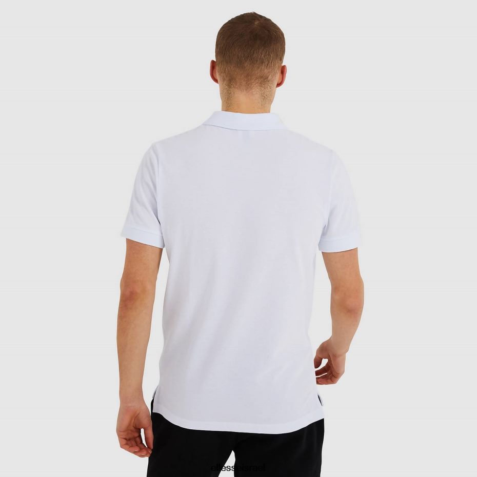 Ellesse הַלבָּשָׁה לבן גברים חולצת פולו של מונטורה 8T0ZPV382