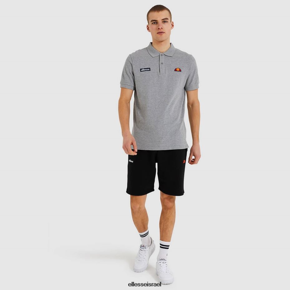 Ellesse הַלבָּשָׁה חוואר אפור גברים חולצת פולו של מונטורה 8T0ZPV383
