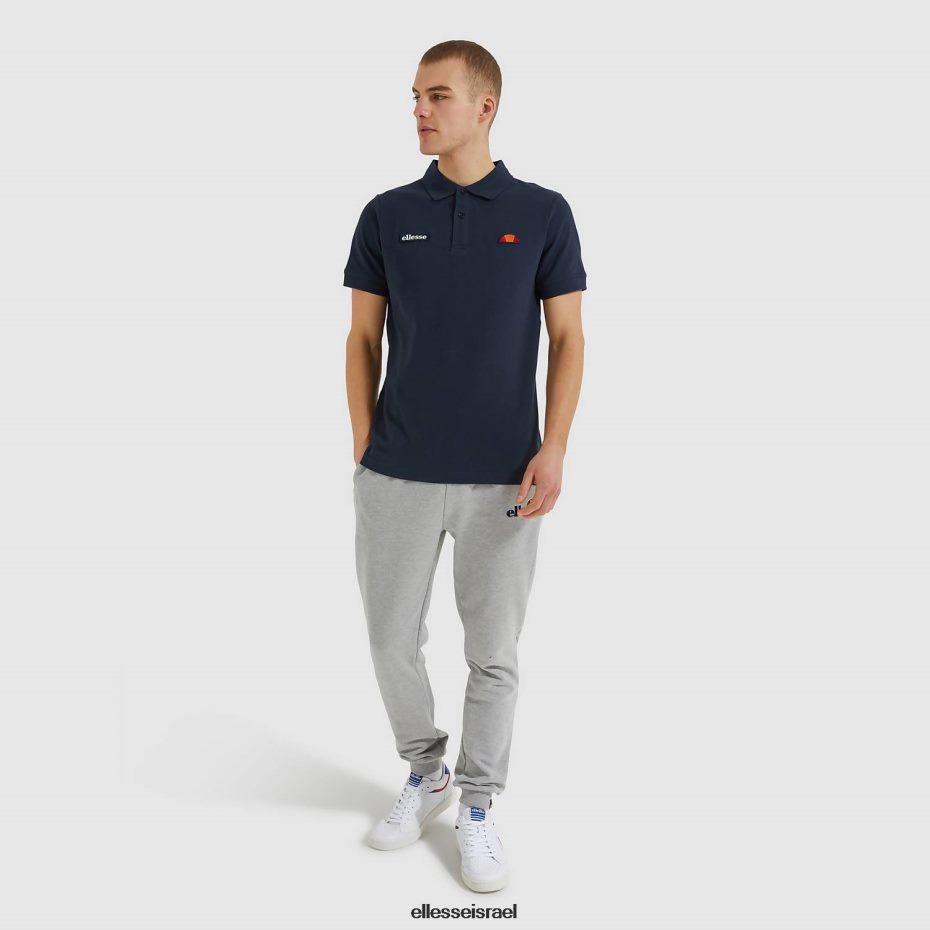 Ellesse הַלבָּשָׁה חיל הים גברים חולצת פולו של מונטורה 8T0ZPV384