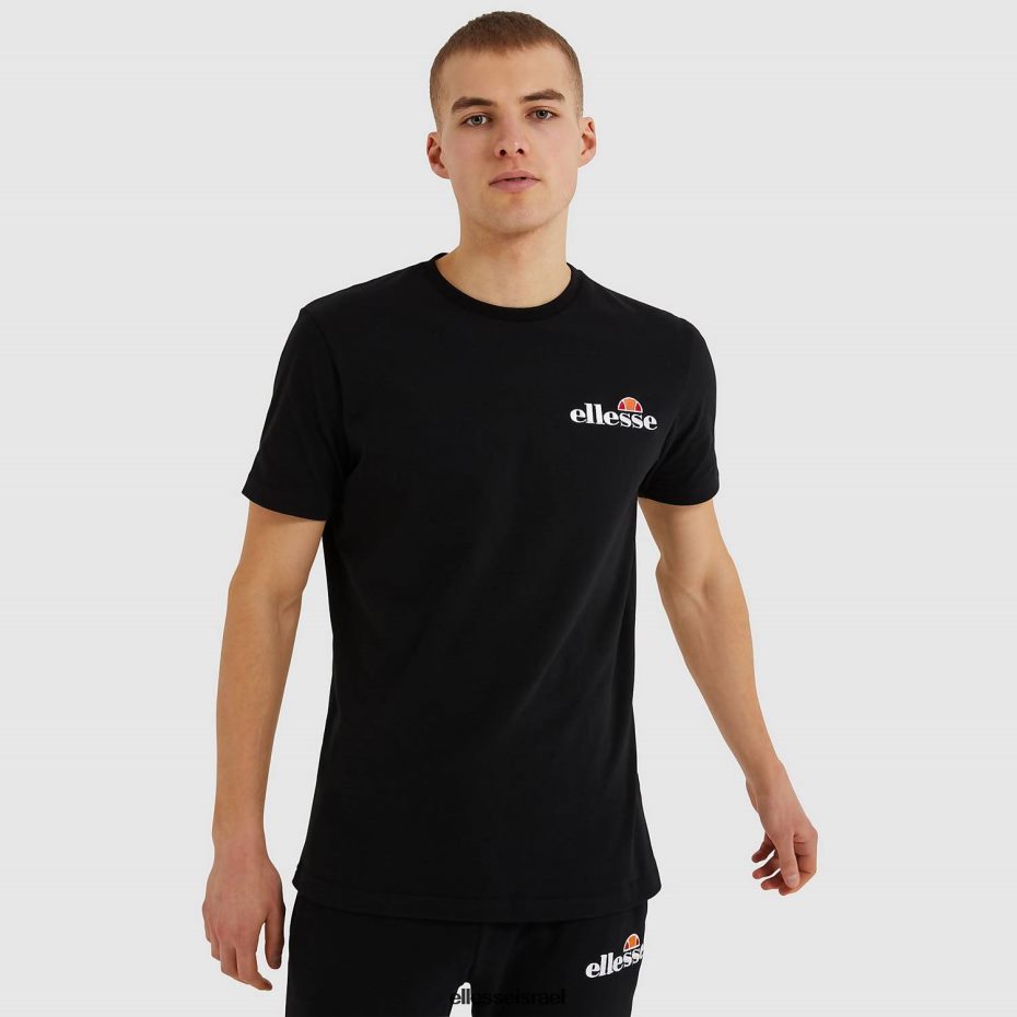 Ellesse הַלבָּשָׁה שָׁחוֹר גברים חולצת וודו 8T0ZPV385