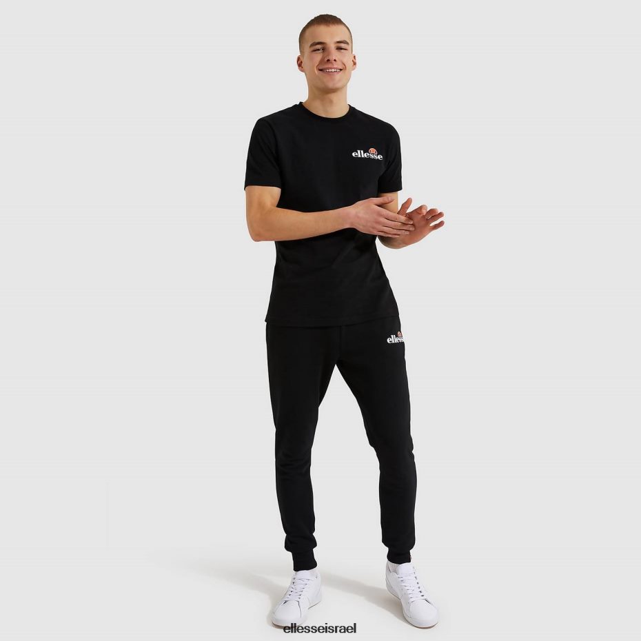 Ellesse הַלבָּשָׁה שָׁחוֹר גברים חולצת וודו 8T0ZPV385