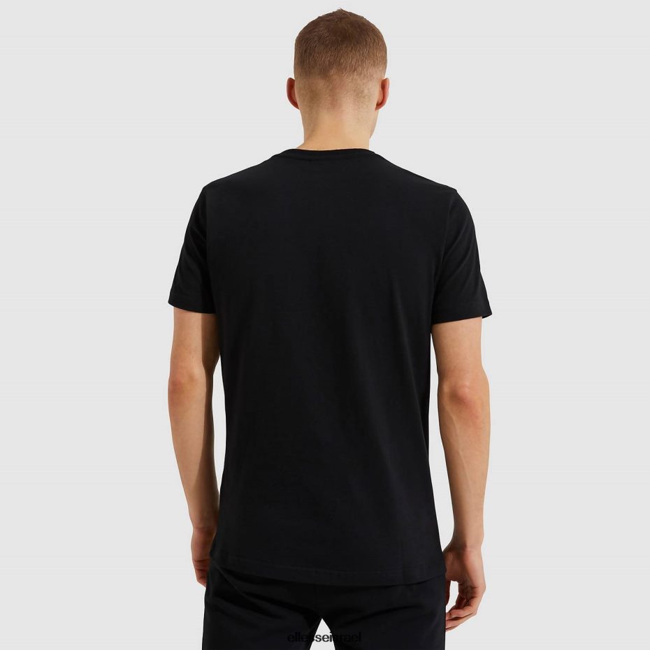 Ellesse הַלבָּשָׁה שָׁחוֹר גברים חולצת וודו 8T0ZPV385