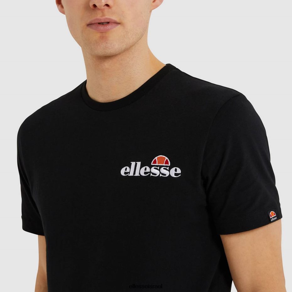 Ellesse הַלבָּשָׁה שָׁחוֹר גברים חולצת וודו 8T0ZPV385