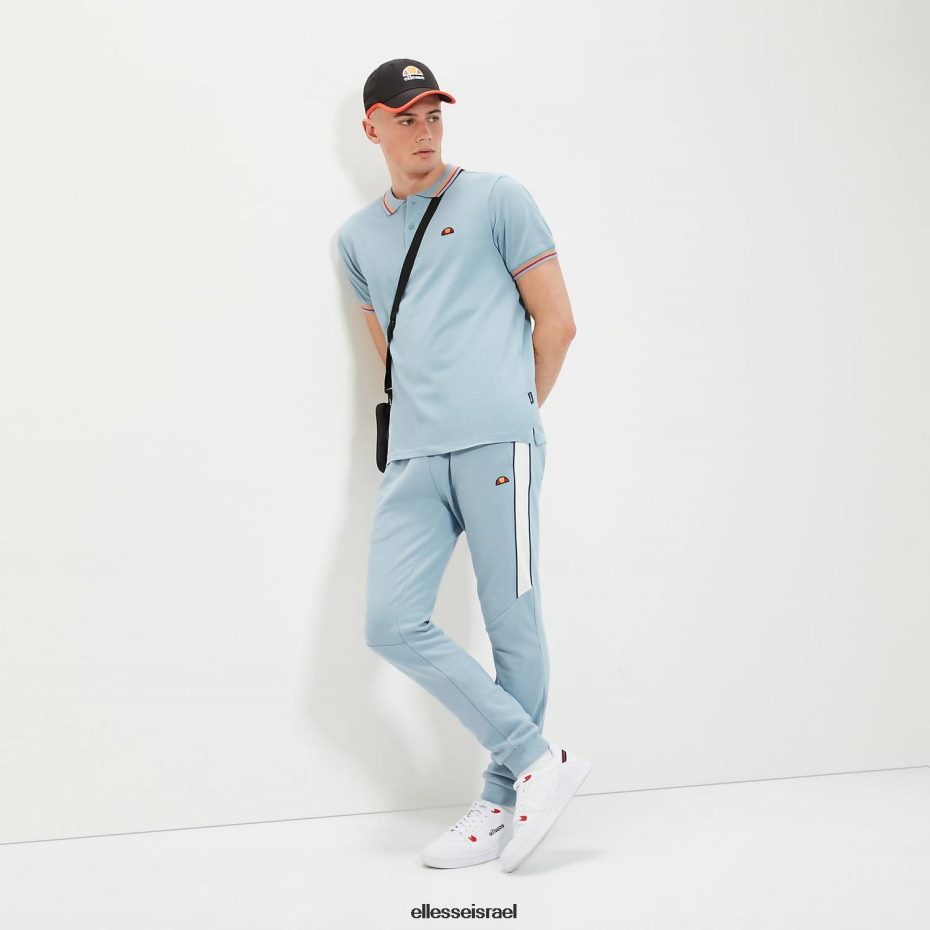 Ellesse הַלבָּשָׁה כחול בהיר גברים חולצת פולו רוקס 8T0ZPV388
