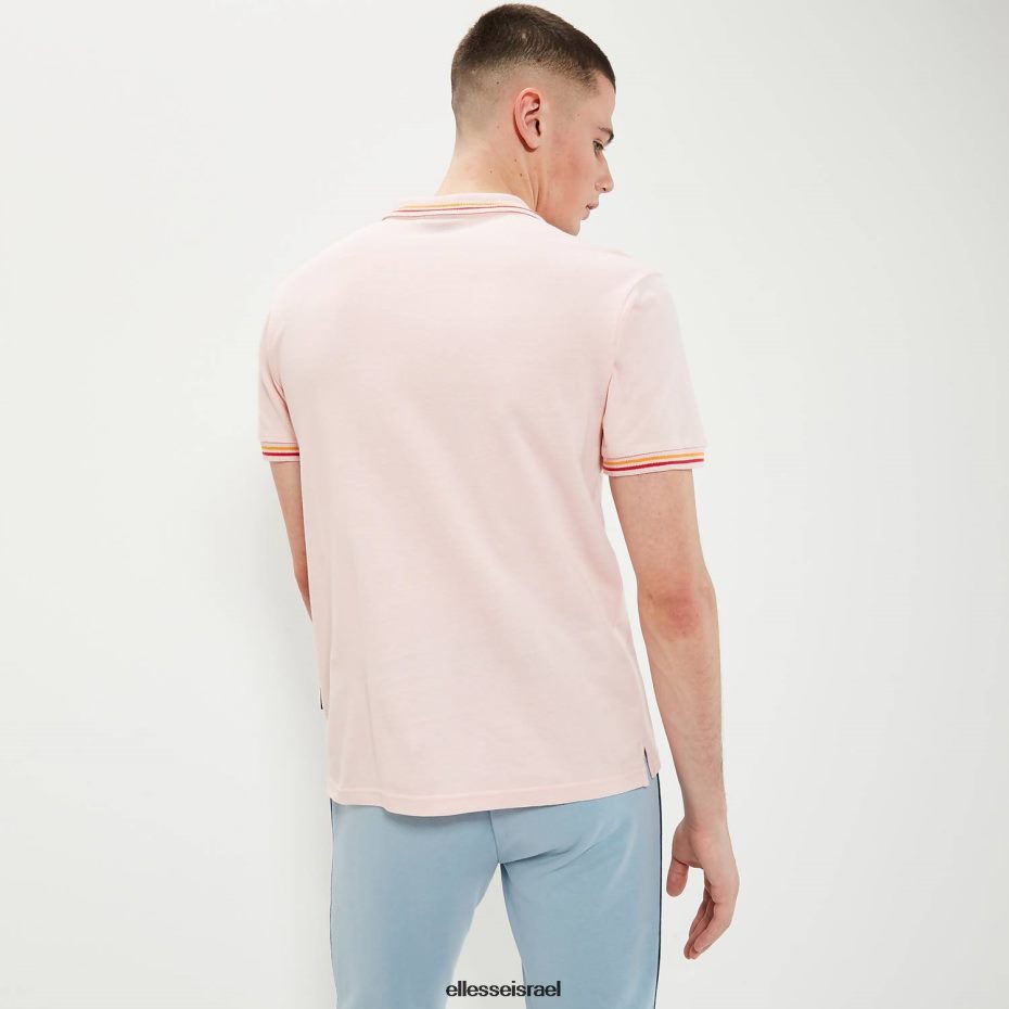 Ellesse הַלבָּשָׁה וָרוֹד גברים חולצת פולו רוקס 8T0ZPV389