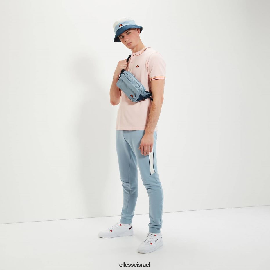 Ellesse הַלבָּשָׁה וָרוֹד גברים חולצת פולו רוקס 8T0ZPV389