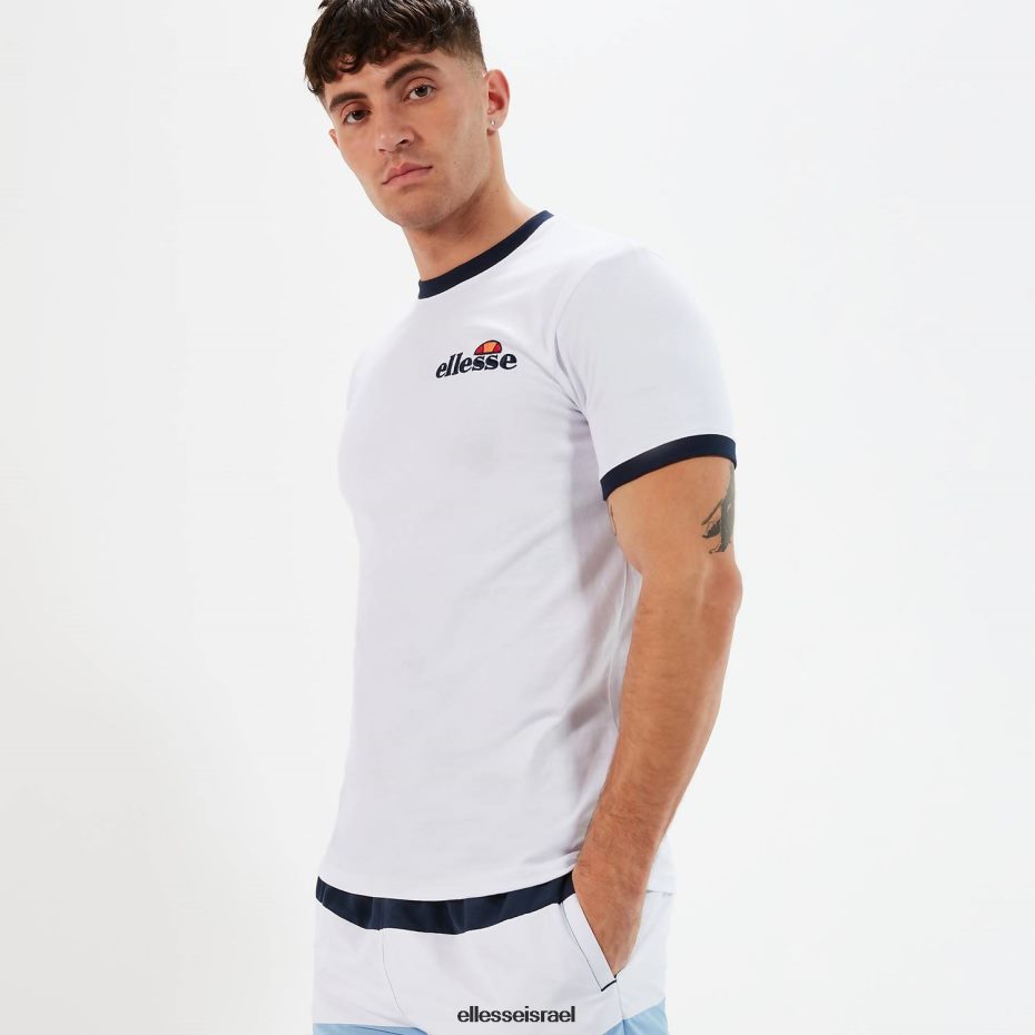 Ellesse הַלבָּשָׁה לבן גברים טי מדונו 8T0ZPV397