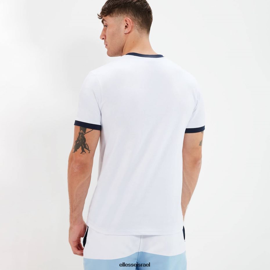 Ellesse הַלבָּשָׁה לבן גברים טי מדונו 8T0ZPV397