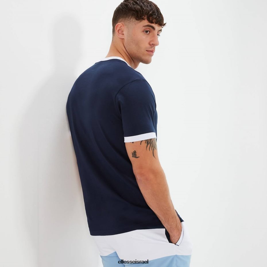 Ellesse הַלבָּשָׁה חיל הים גברים טי מדונו 8T0ZPV398