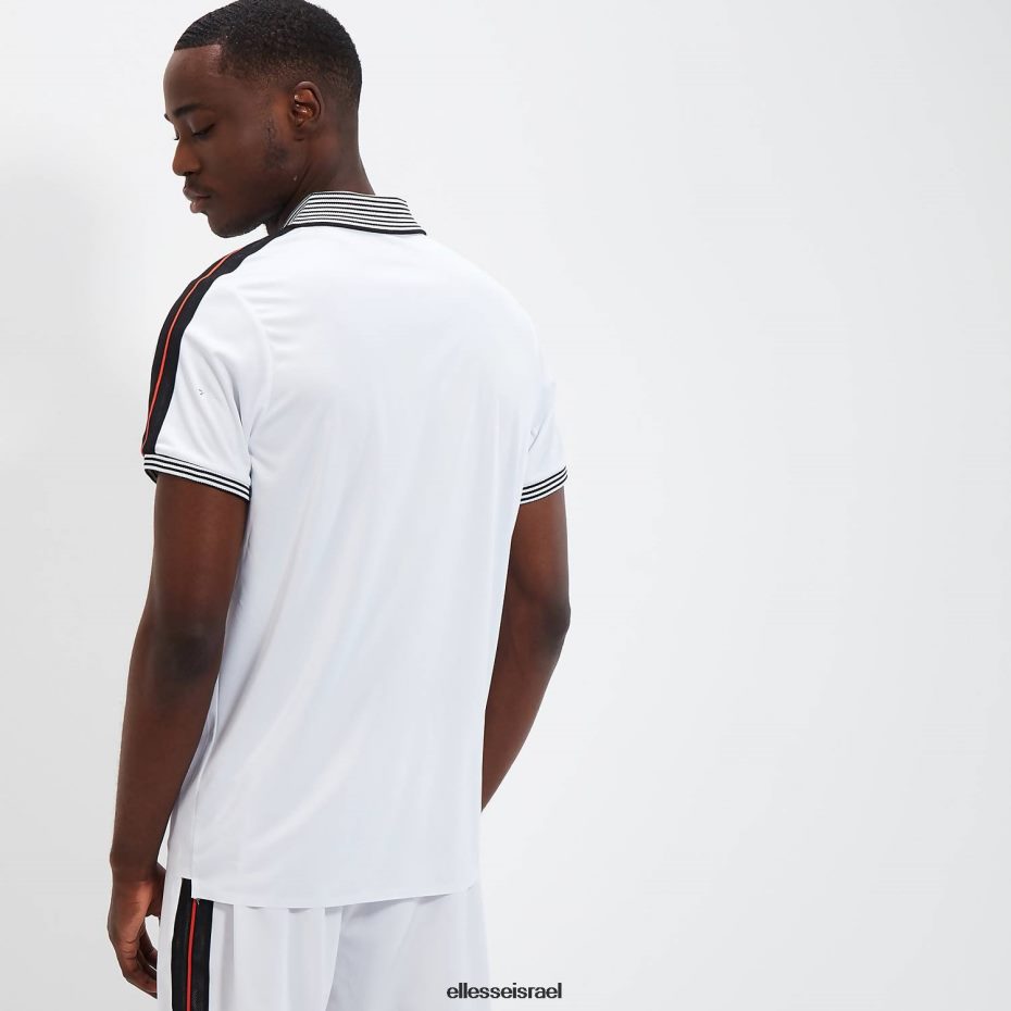 Ellesse הַלבָּשָׁה לבן גברים פולו ברמה 8T0ZPV399