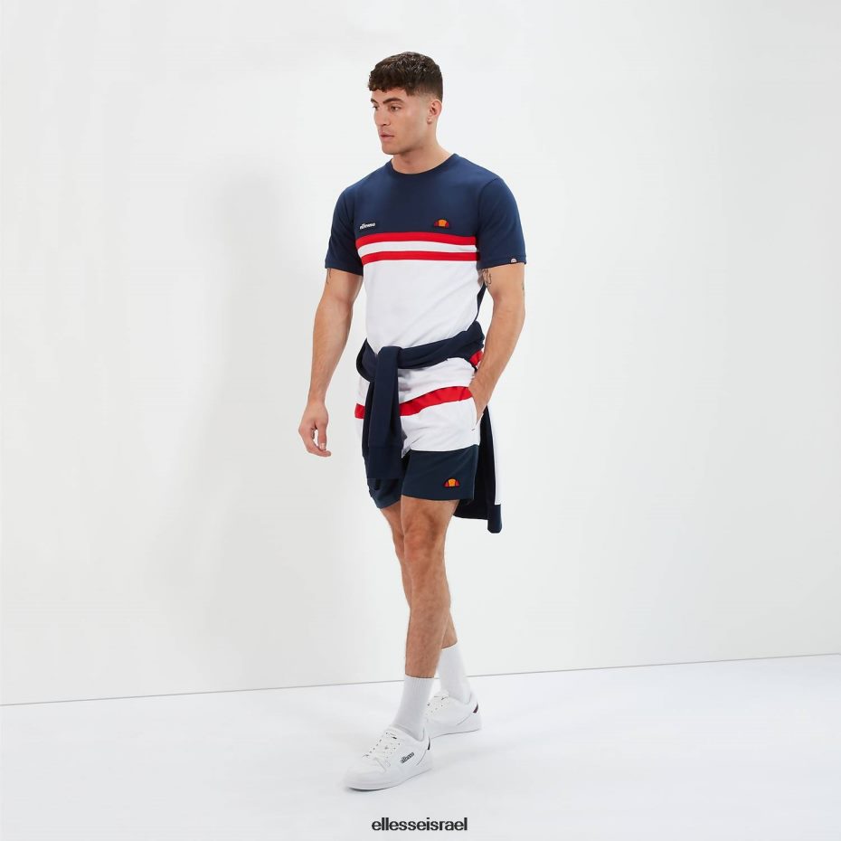 Ellesse הַלבָּשָׁה חיל הים/אדום/לבן גברים טי וונייר 8T0ZPV401