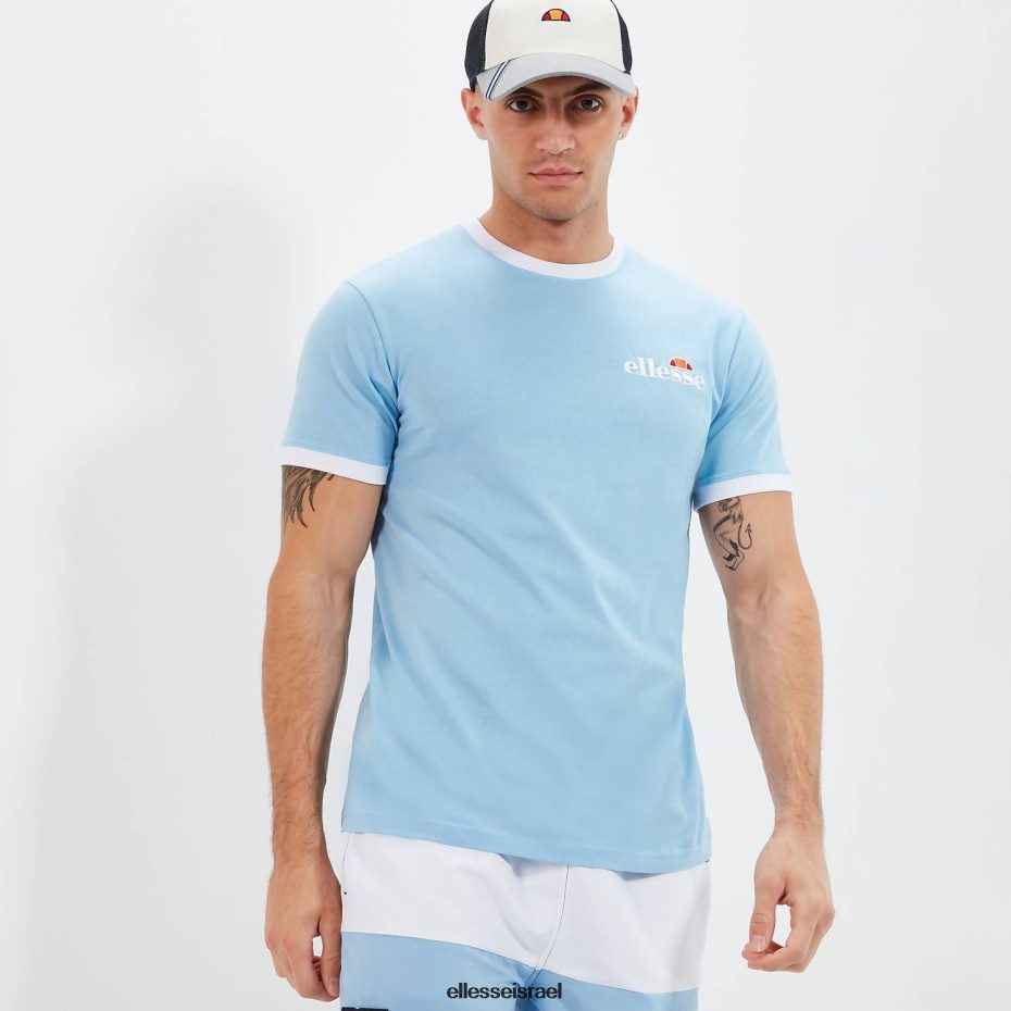 Ellesse הַלבָּשָׁה כחול בהיר גברים טי מדונו 8T0ZPV402