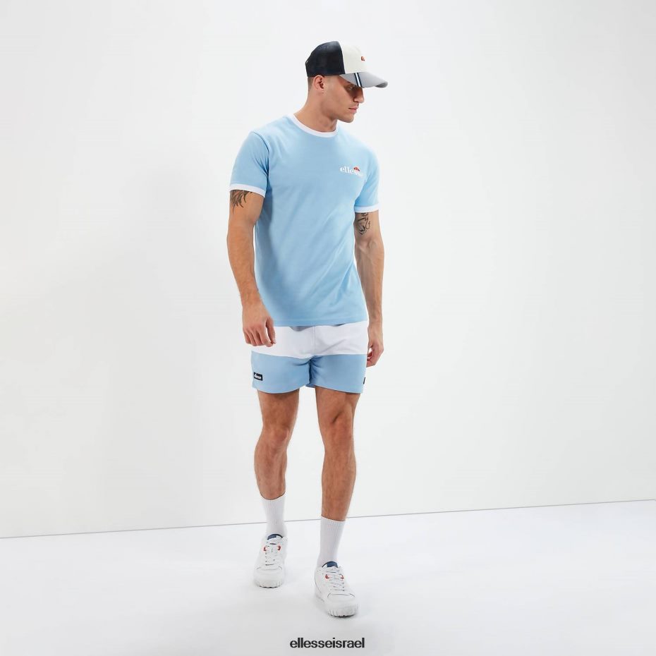 Ellesse הַלבָּשָׁה כחול בהיר גברים טי מדונו 8T0ZPV402