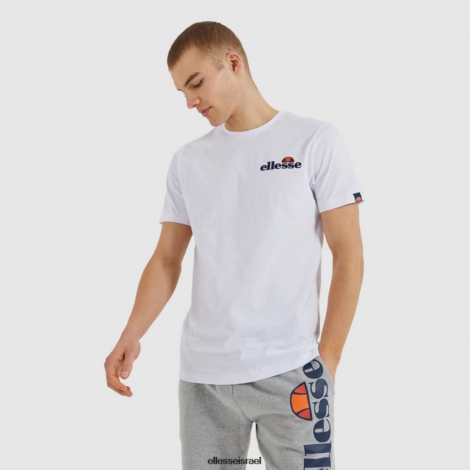 Ellesse הַלבָּשָׁה לבן גברים חולצת וודו 8T0ZPV408