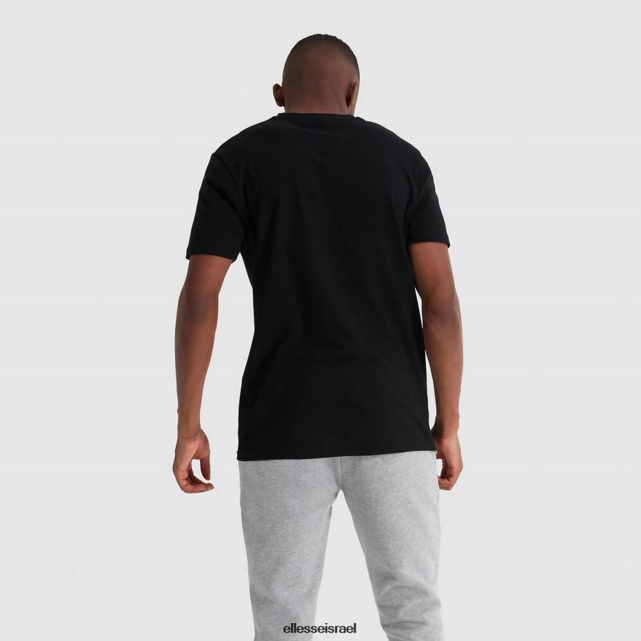 Ellesse הַלבָּשָׁה שָׁחוֹר גברים חולצת טריקו של קנלטו 8T0ZPV409